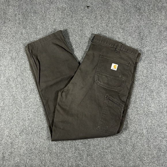 Carhartt Other - Carhartt Relaxed Fit Work Pants Men's 40x32 Brown Carpenter Utility Pants #2623